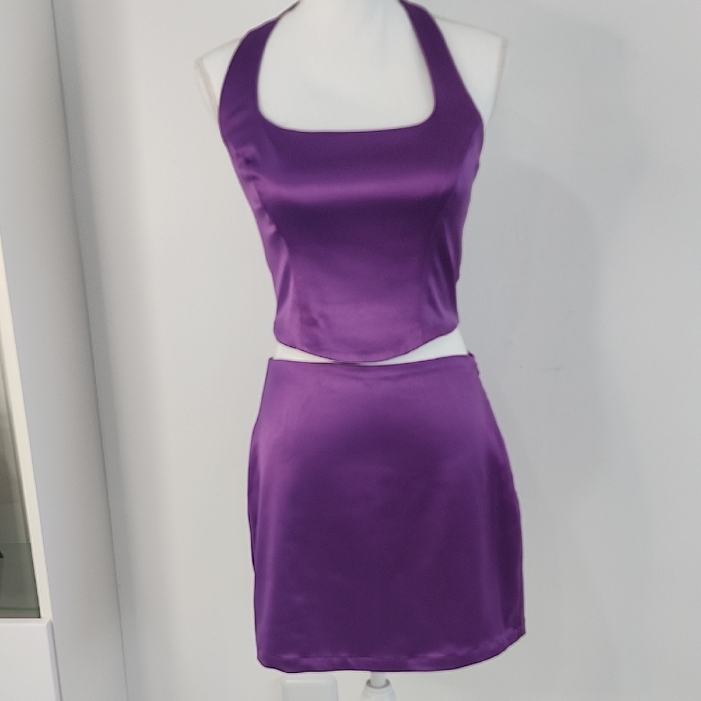House of Harlow 1960 Purple Skirt
